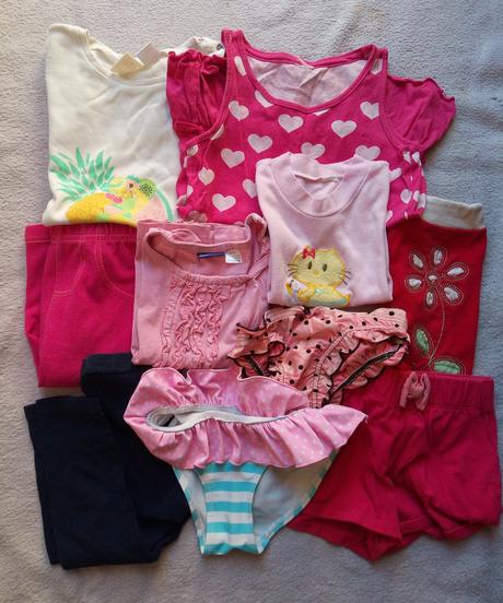 Balík pre dievčatko 10 kusov v.80-92, 86–98