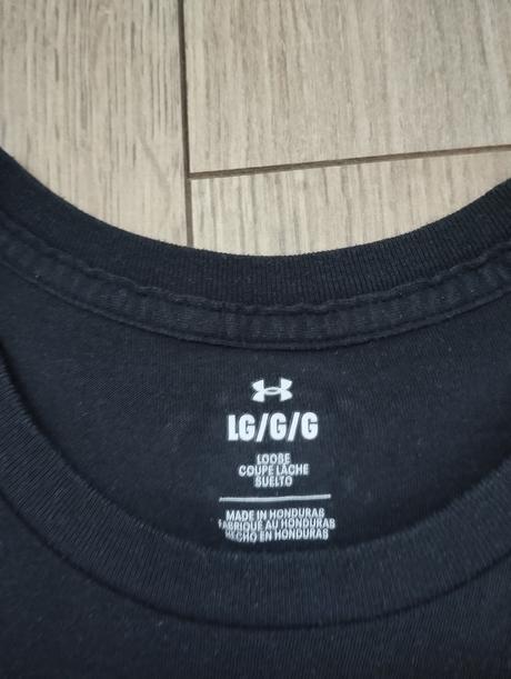 Čierne tričko, under armour,l