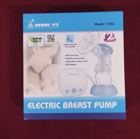 Elektrická odsávačka mlieka momert,