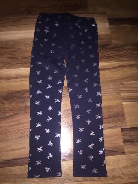 Nohavicové legíny, h&m,134