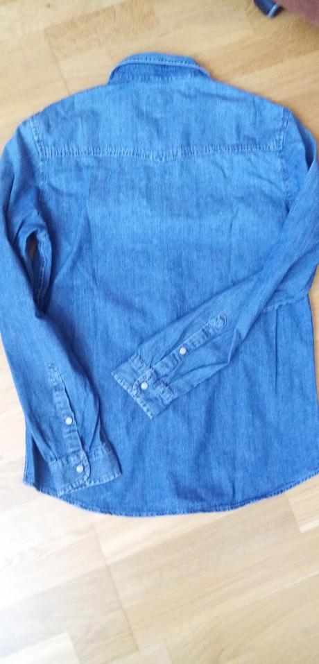 Riflová košeľa, clockhouse,s