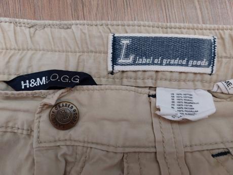 Bavlnene sortky h&m 134, h&m,134