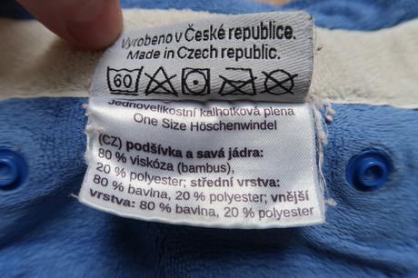 Jednovelikostní plenkové kalhotky anavy borůvka, anavy