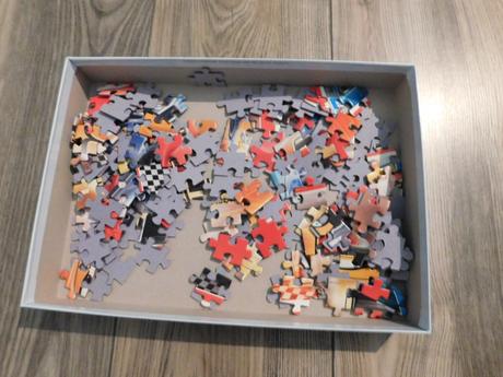 Puzzle cars aj s taškou,