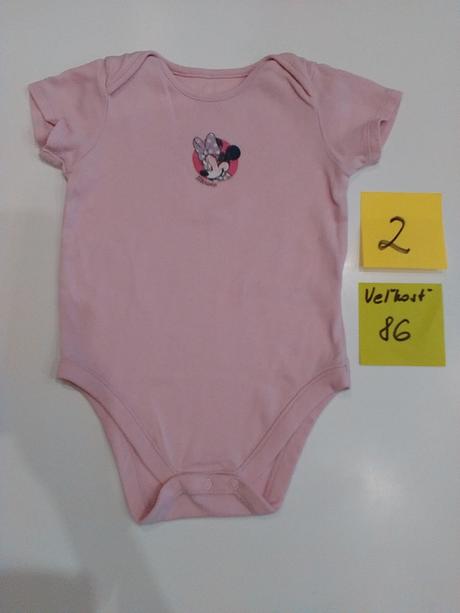 Body pre dievčatko veľ. 86, disney,86