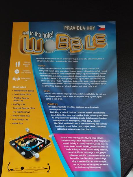 Spoločenská hra wobble, 