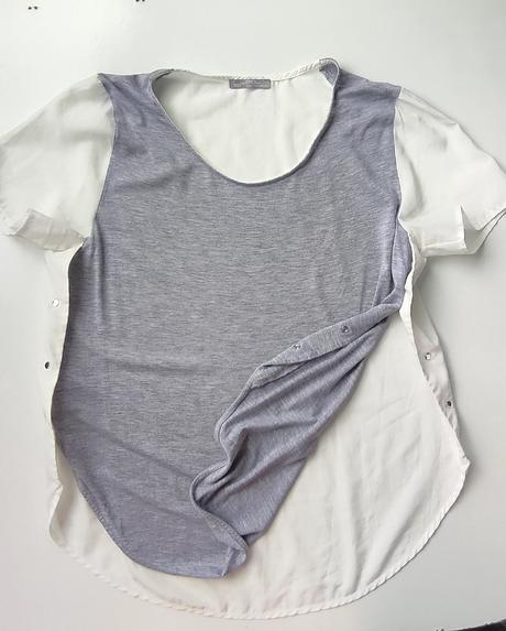 Tričko s cvokmi, zara,l