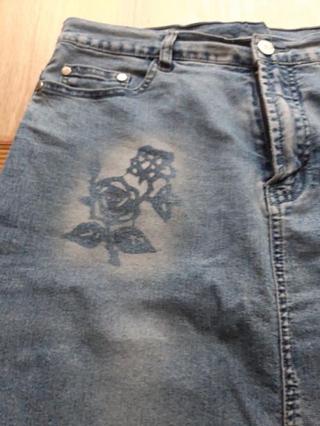 Riflova  sukňa, xxl