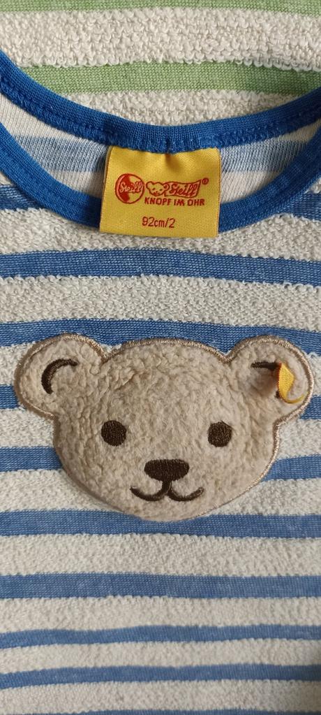 Steiff mackove piskacie detske tricko, 104