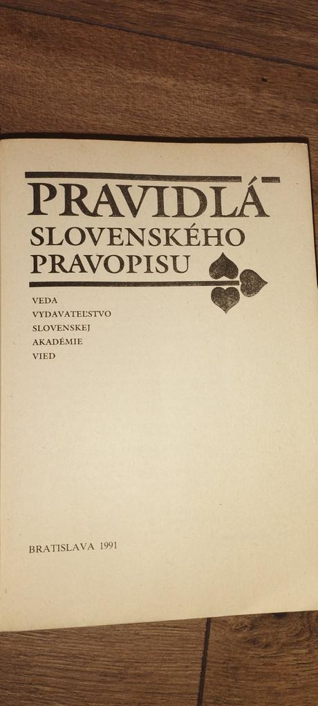 Pravidlá slovenského pravopisu, 