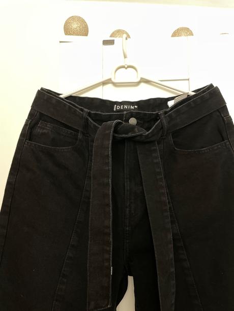 Čierne dámske rifle, sinsay,40