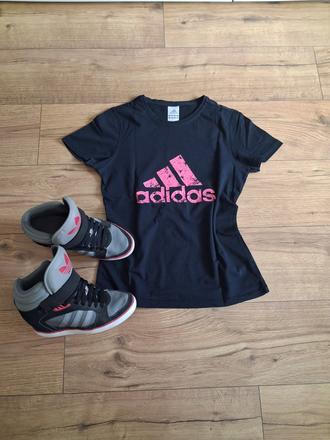 Tenisky adidas + tricko, adidas,39