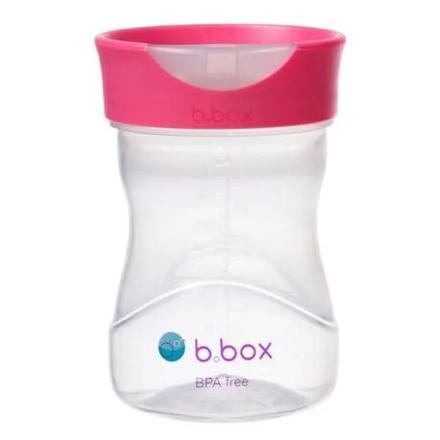 B.box hrnček pre batoľatá 240ml., malinový 12m+,