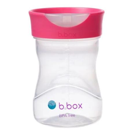 B.box hrnček pre batoľatá 240ml., malinový 12m+,