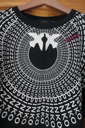 Pinko original damska ikonicka mikina top m/l, pinko,m