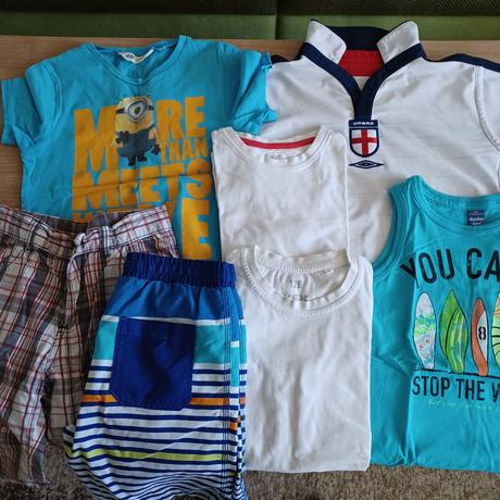 Balík letného oblečenia, 122–134