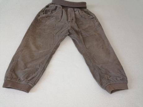 Menčestrové nohavice 92, lupilu,92