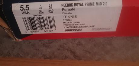 Botasky veľ.37(24cm), reebok,37