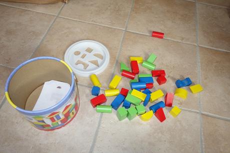 Kocky kvalitné stavebnica 45ks, 