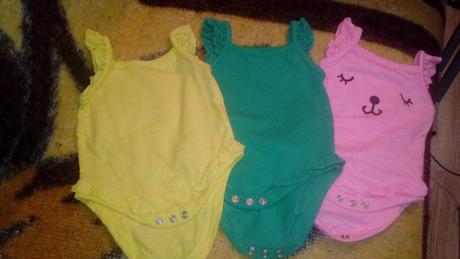 Elegantne body na ramienka set 3ks, f&f,62