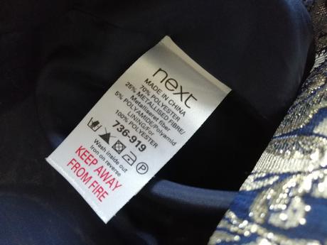 Zlaté šaty next v36, uk10, next,36