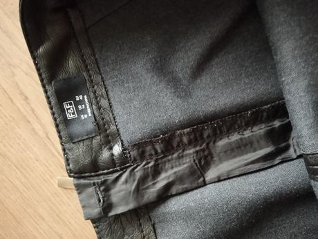 Koženkova sukňa, f&f,46