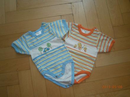 Body krátky rukáv 2 ks, 62