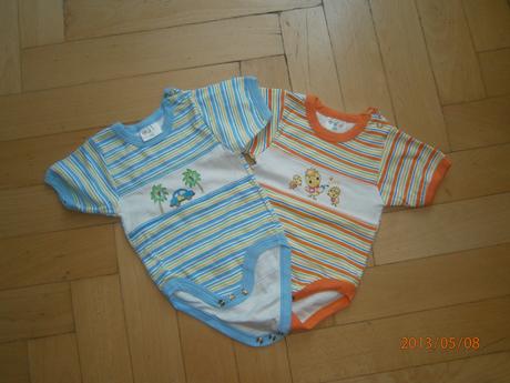 Body krátky rukáv 2 ks, 62