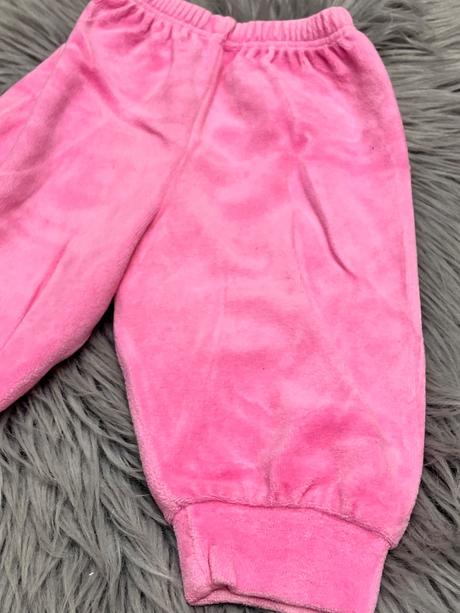 Dievčenské zamatové nohavice (6mes.), 74