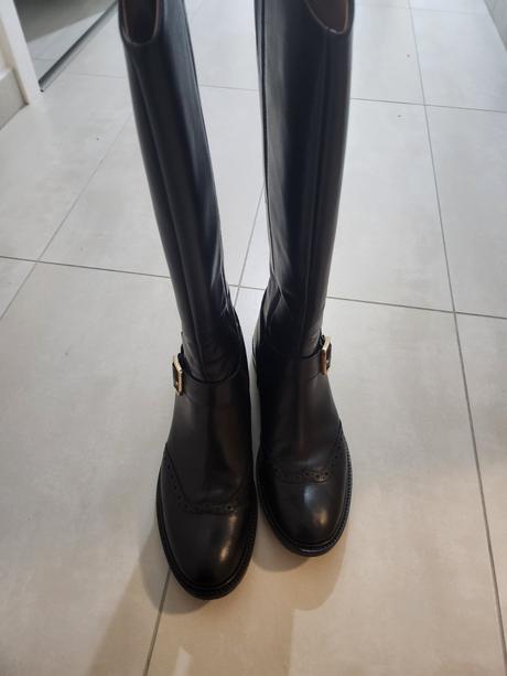 Jazdecké čižmy kožené, gino rossi,39