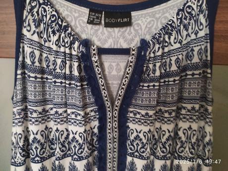 Šaty č.36/38 na vyššiu postavu, bonprix,38