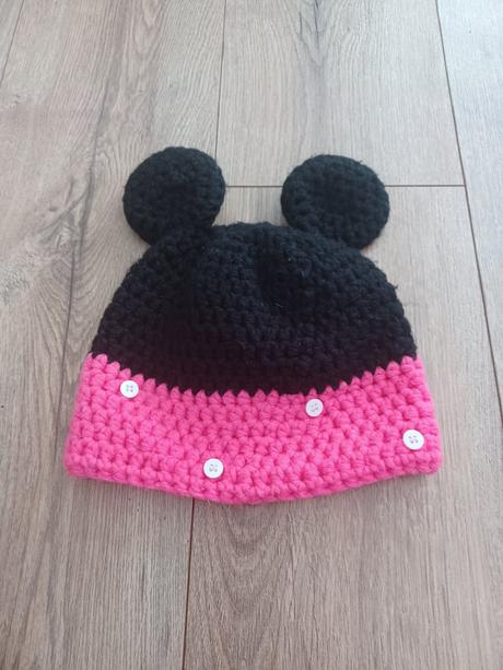Pletena ciapka minnie, 110