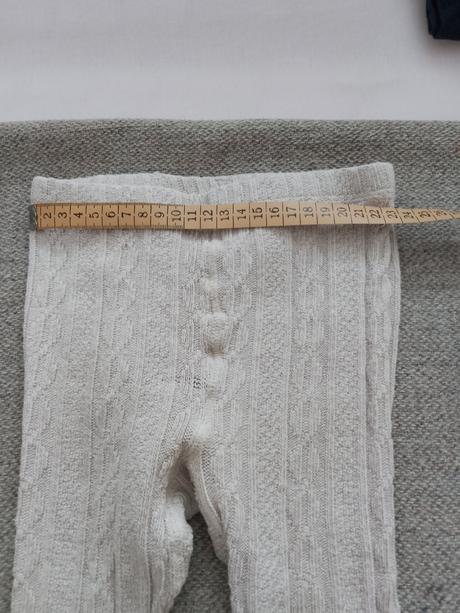 Dievčenské pletené legíny, mini boden,152