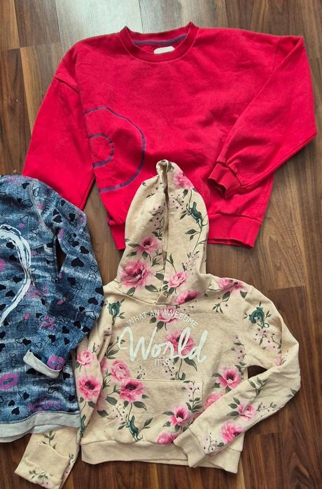 3x mikina, reserved,140