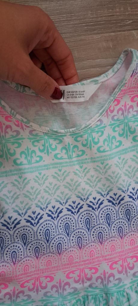 Letne šaty h&m, h&m,122