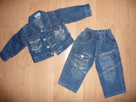 Nenosená riflová súprava, 80