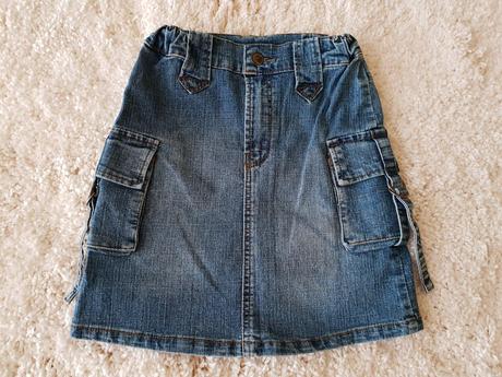 Riflová sukňa, 140