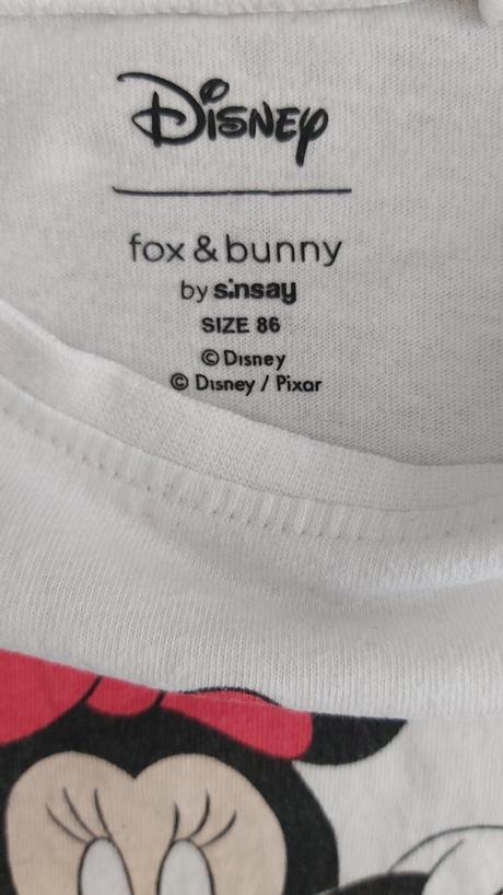 Tričko mickey a minnie 86, fox & bunny,86