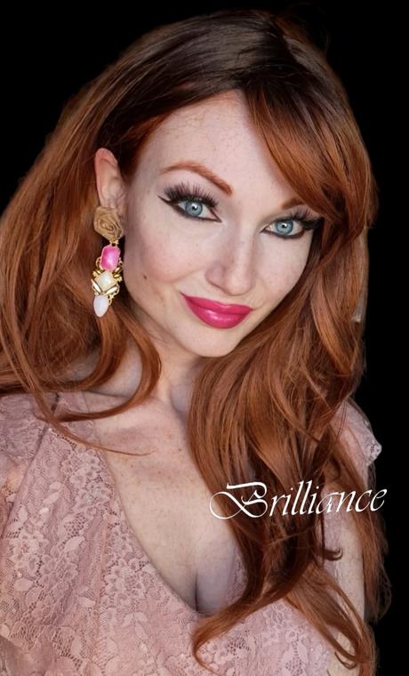 Štýlové pastelové kamienkové handmade náušničky,