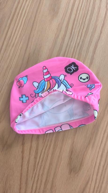 Detská kúpacia čapica unicorn jednorožec,