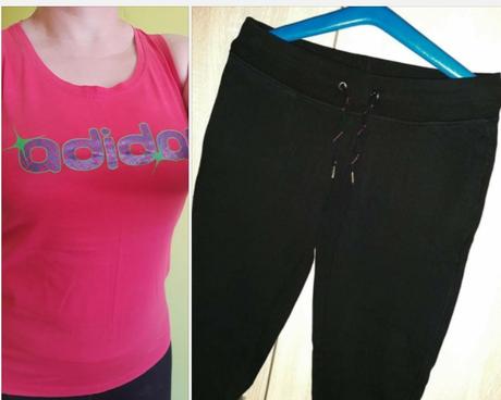 Tepláky +tielko adidas, m