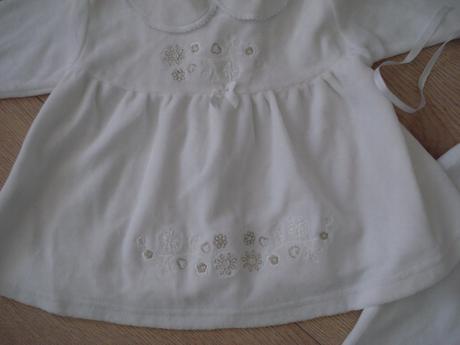 Krstný komplet pre dievčatko, 62