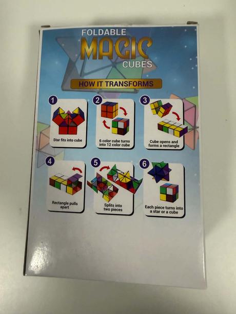Magické transformačné kocky 2ks, 