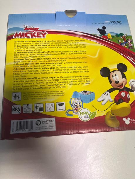 Desiatová sada mickey mouse, 
