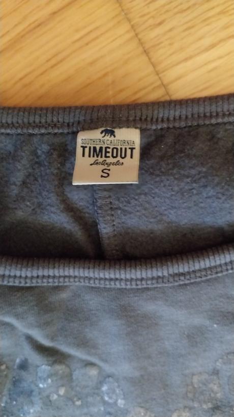 Sivá mikina so srdiečkom zn. timeout, timeout,s