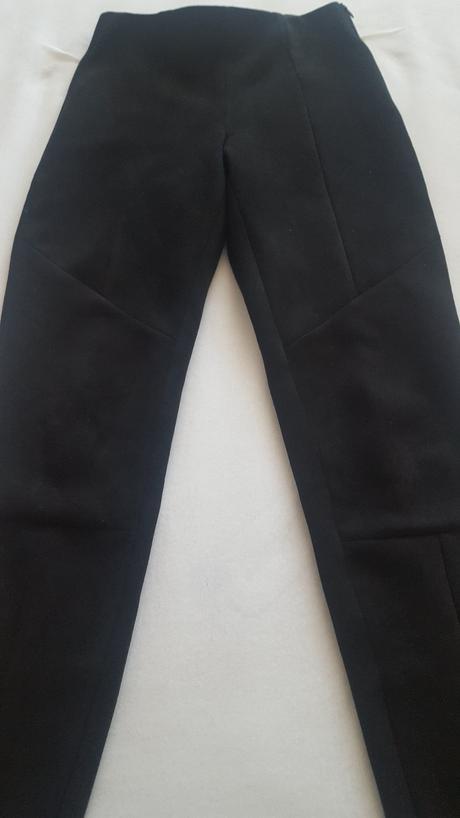 Nohavice z brusenej koze, zara,s