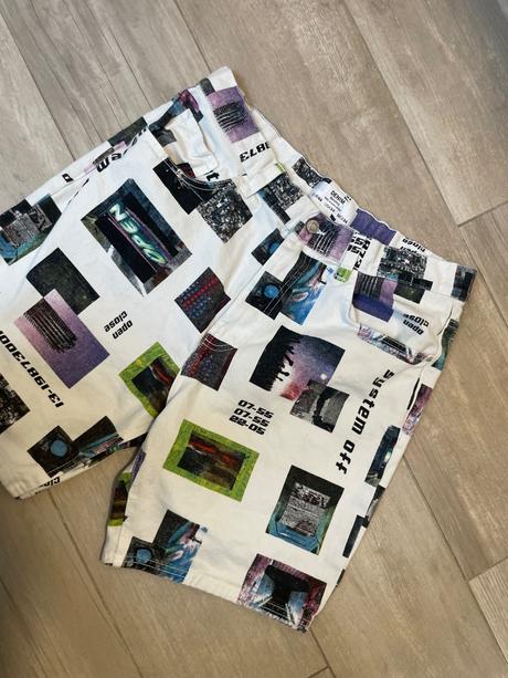 Riflové šortky, bershka,44