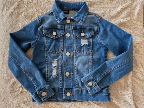 Dievčenská riflová bunda, 128