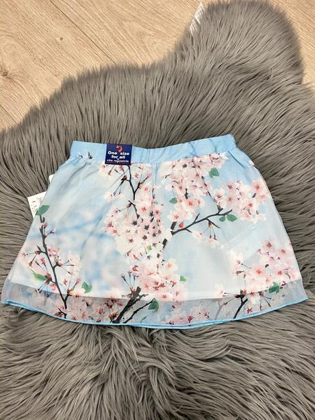 Dievčenská letná kvetovaná sukňa (92), original marines,92