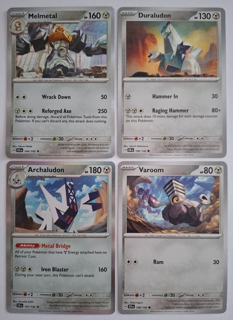 Pokémon karty "stellar crown" (3), 